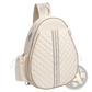 Quilted Waterproof Pickleball Sling Bag with Wet Pocket