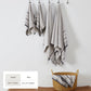 Decorative Cotton Stripe Bath Towel Set - Noelle Collection