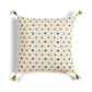 Martha Stewart Collection Rainbow Sprinkles 18" Square Decorative Pillow