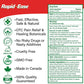 Rapid-Ease Pain Relief Cream - For Sprain, Strains, Muscle 7 Joint Pain - Menthol, Arnica & Comfrey Leaf