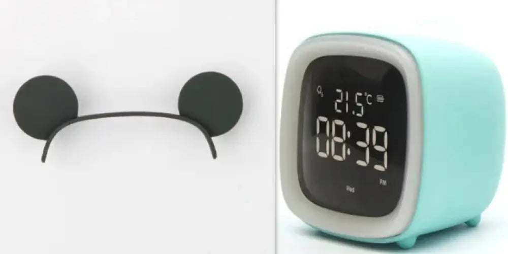 Kids Animal Digital Alarm Clock with Night Light and Temp