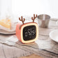 Kids Animal Digital Alarm Clock with Night Light and Temp