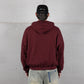 Commons Reversible Thermal Zip Up Hoodie Faded Plum/Black