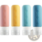 Refillable Silicone Travel Bottles Leakproof Set