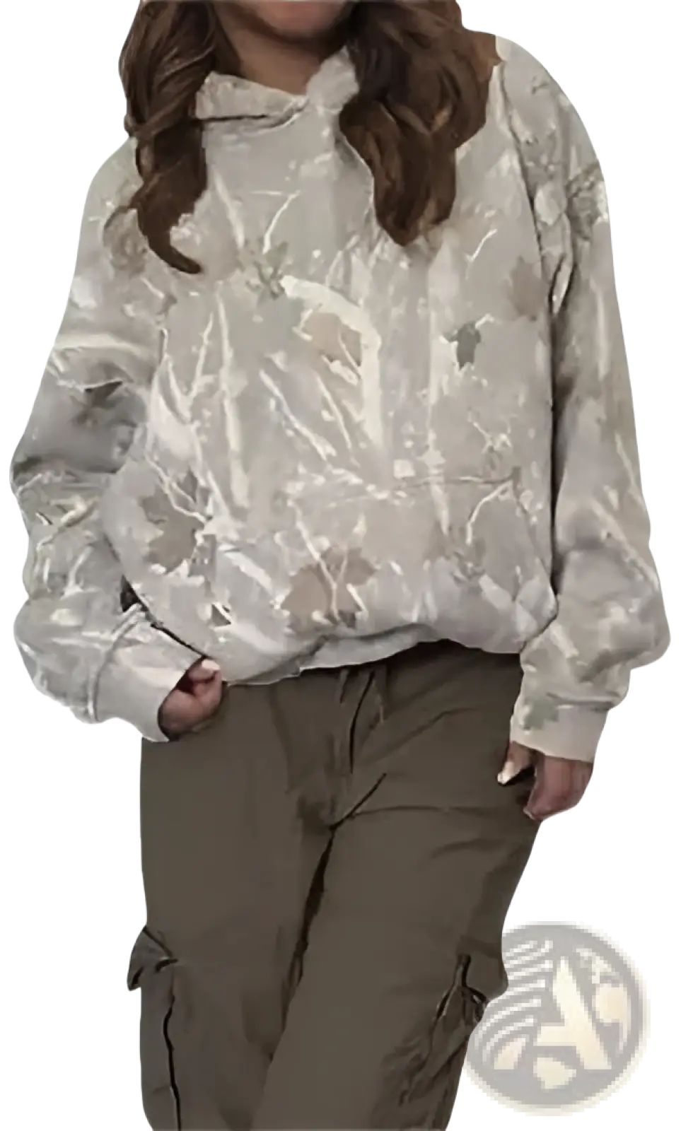 Retro 3d Tie Dye Oversized Unisex Pullover Hoodie