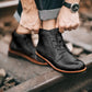 Men's Retro Leather Lace-up Ankle Boots