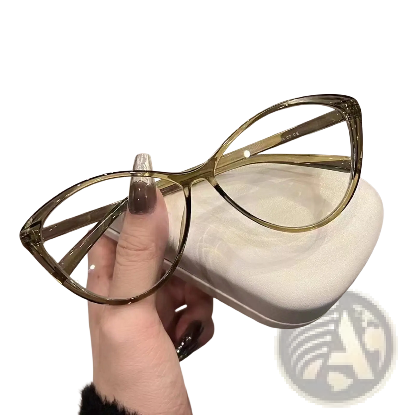 Retro Cat Eye Uv380 Lightweight Fashion Sunglasses