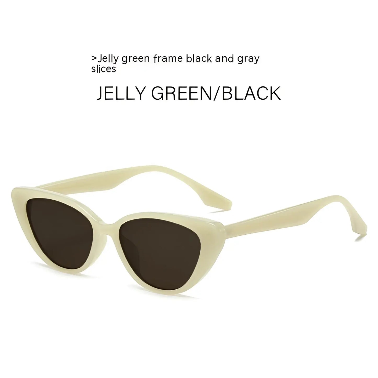 Retro Chic Cat Eye Sunglasses with Tinted Lenses