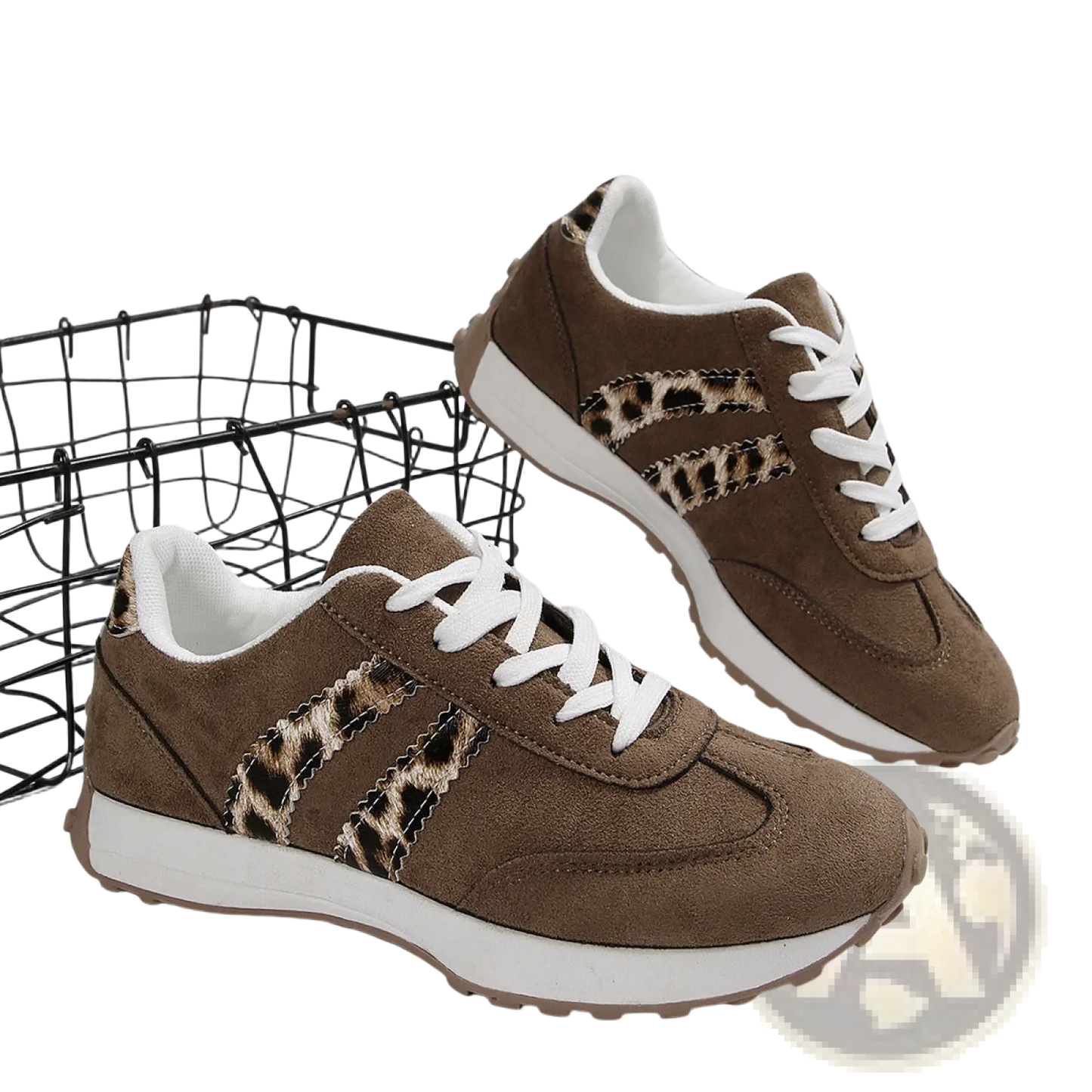 Retro Chunky Sneakers Breathable Suede Low Top Shoes