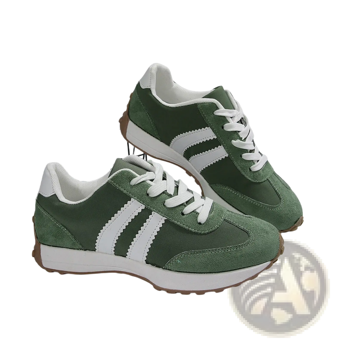 Retro Chunky Sneakers Breathable Suede Low Top Shoes