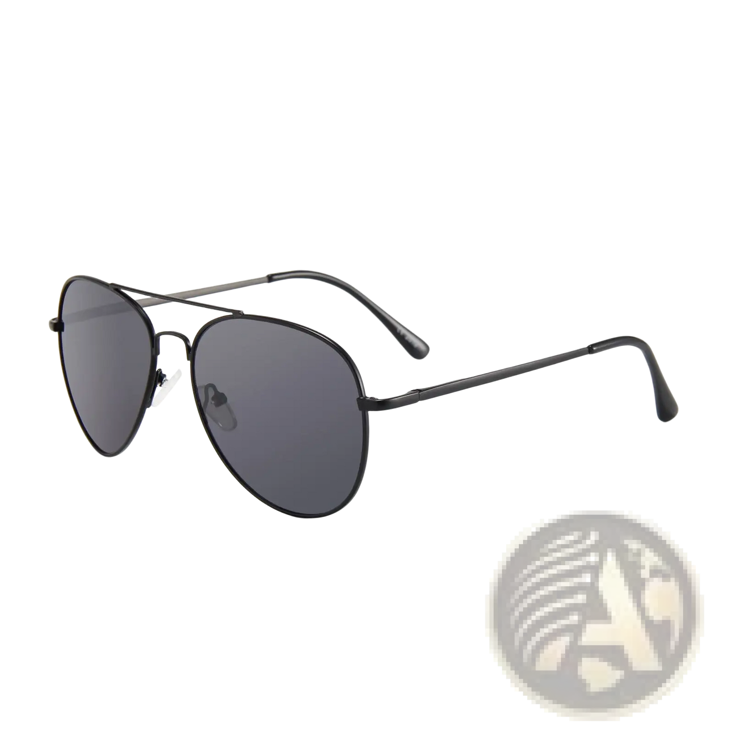 Retro Metal Aviator Sunglasses with Uv400 Gradient Lenses