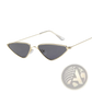Retro Metal Cat Eye Triangle Sunglasses