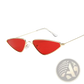 Retro Metal Cat Eye Triangle Sunglasses