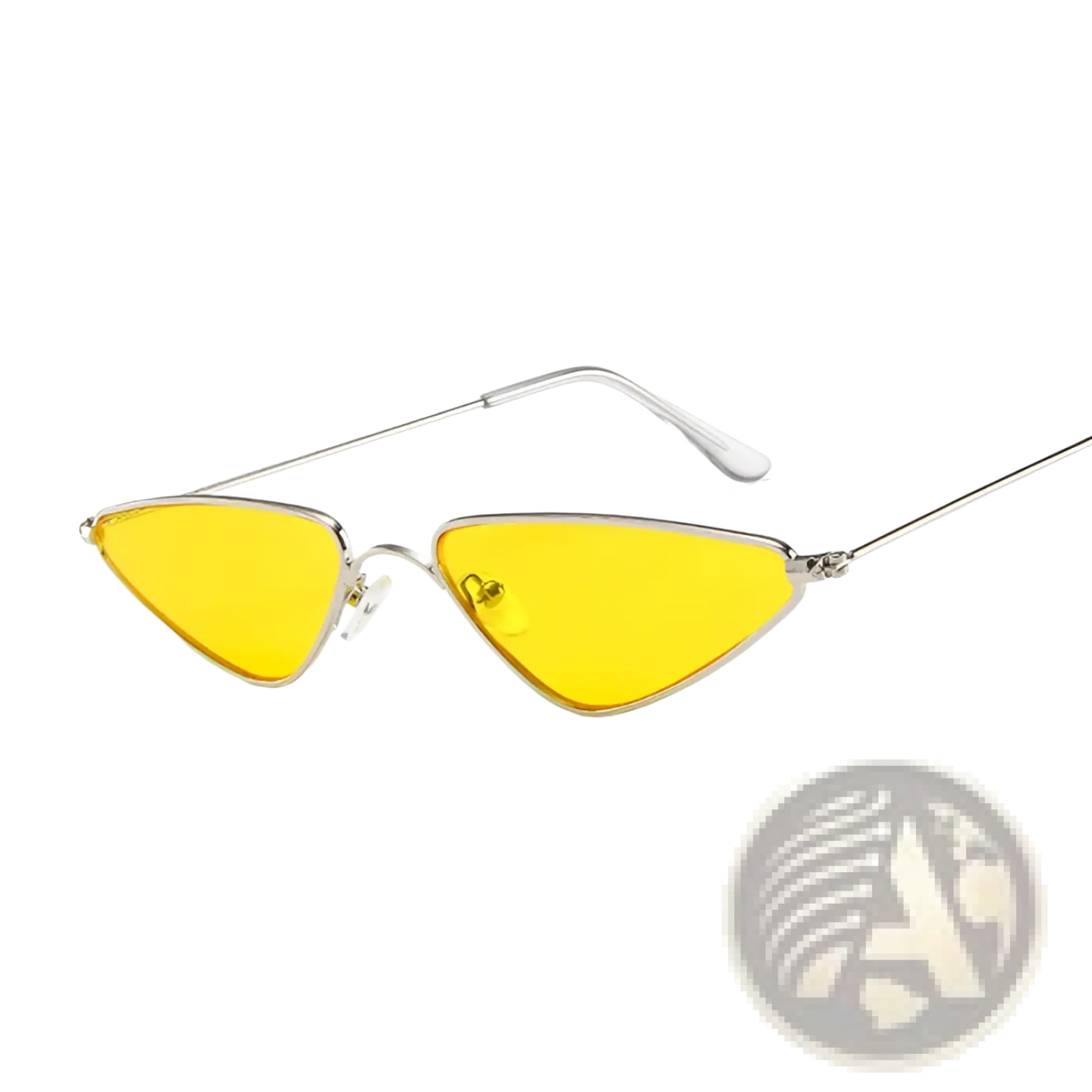 Retro Metal Cat Eye Triangle Sunglasses