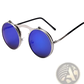 Retro Round Flip Up Polarized Metal Sunglasses