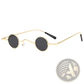 Retro Round Metal Hip Hop Sunglasses