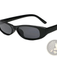 Retro Small Frame Cat Eye Uv400 Fashion Sunglasses