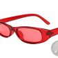 Retro Small Frame Cat Eye Uv400 Fashion Sunglasses