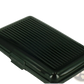 Rfid Blocking Aluminum Alloy Ribbed Card Holder Case