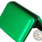 Rfid Blocking Aluminum Alloy Ribbed Card Holder Case