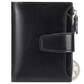 Rfid Leather Wallet with Zipper and Anti Theft Feature