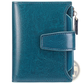 Rfid Leather Wallet with Zipper and Anti Theft Feature
