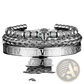Roman Numeral Leopard Head Braided Leather Bracelet Set