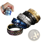 Roman Numeral Spinner Chain Ring with Bottle Opener