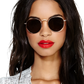 Rose Gold and Metallic Aviator Mirror Lens Sunglasses Set