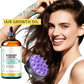Rosemary Castor Hair Growth Oil with Scalp Massager