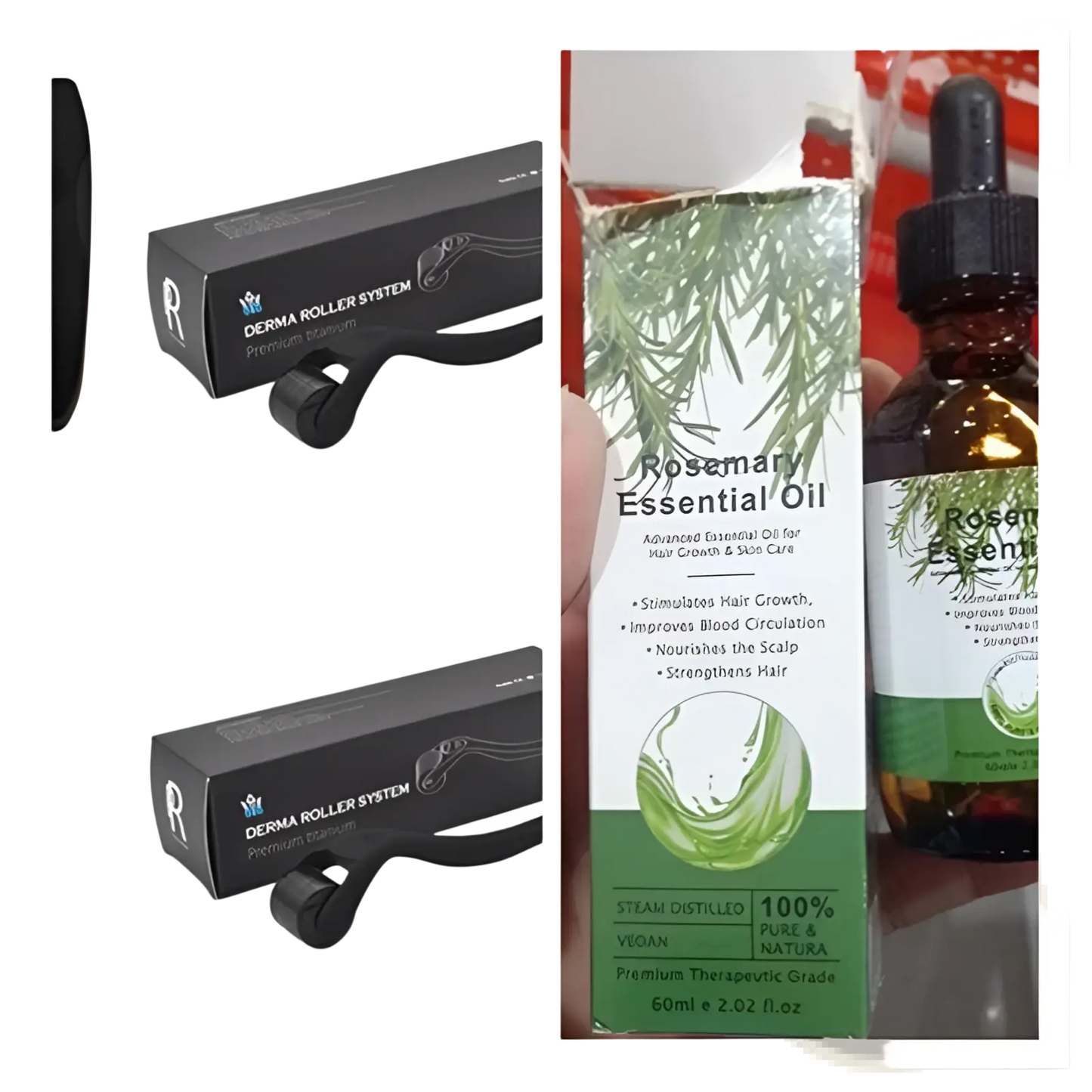 Rosemary Essential Oil for Hair Growth 60ml Ouhoe
