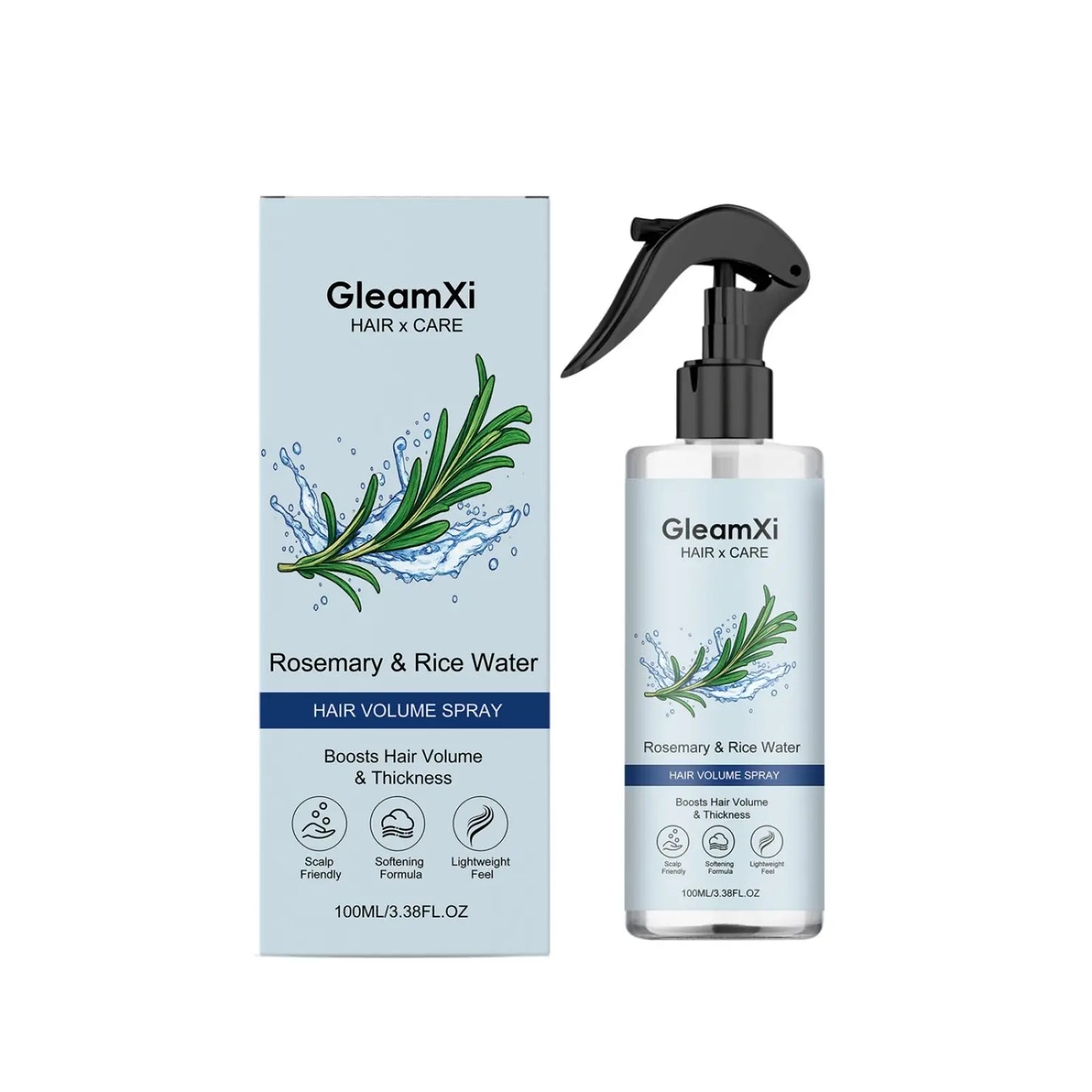 Rosemary Rice Water Hair Volume Spray 100ml