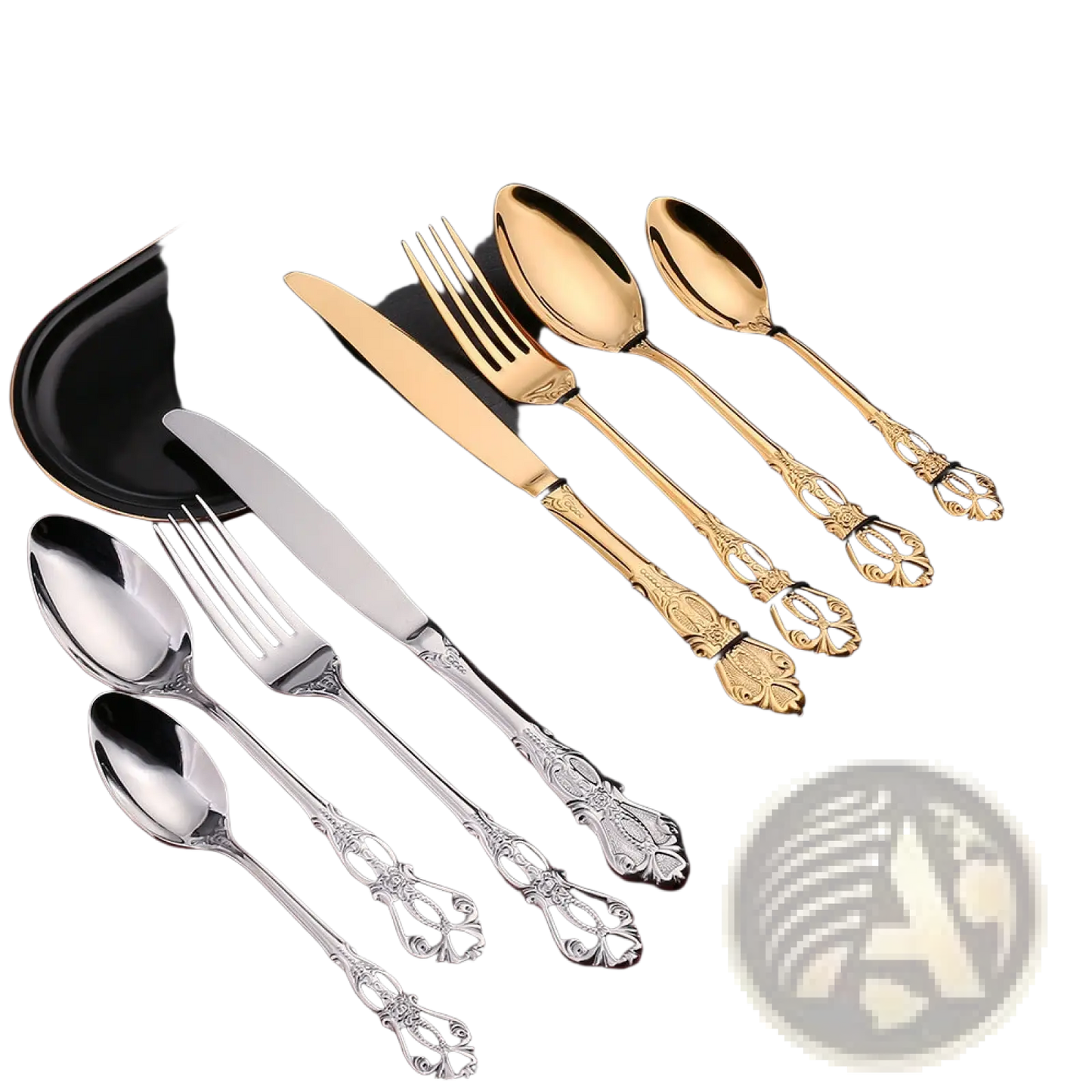 Royal Court Stainless Steel Cutlery Set with Box