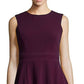 Calvin Klein Women's Seeveless Above the Knee Fit Flare Party Dress Purple Size 10