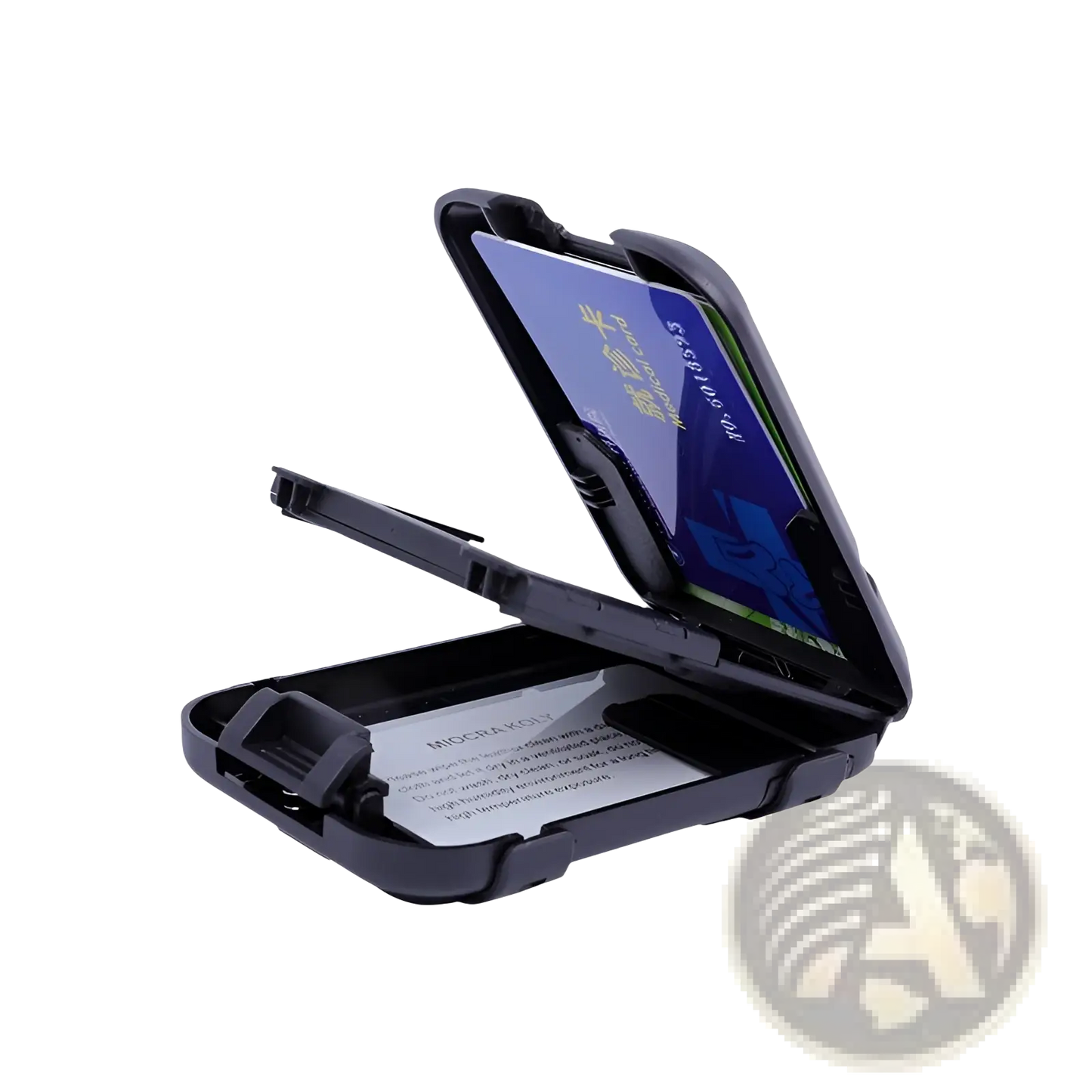 Rugged Aluminum Rfid Blocking Card Wallet and Travel Case