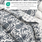 Coastal Printed Cotton Quilt Set - Bernice Collection