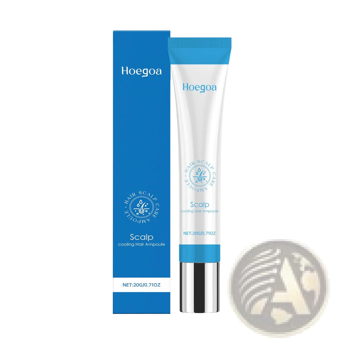 Scalp Cooling Hair Ampoule Vitamin B5 Repairing Essence