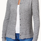 Karen Scott Women's Button-Down Cardigan Gray Size Medium