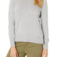 Michael Kors Women's Snap-Hem Sweater Gray Size X-Small