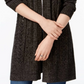 Karen Scott Women's Turbo Duster Cardigan Brown Size Medium