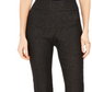 Charter Club Women's Petite Pull-On Ponte-Knit Pants Black Size 8 Petite