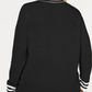 Tommy Hilfiger Womens Black Long Sleeve V Neck Sweater Black Size 2X