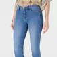 Style & Co Women's Cropped Tummy Control Skinny Jeans Blue 4 Petite