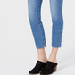 Style & Co Women's Cropped Tummy Control Skinny Jeans Blue 4 Petite