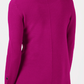 Alfani Women's Ribbed Snap-Detail Sweater Pink Size Small