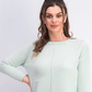 Style & Co Women's Petite Chenille Sweater Green Size Petite Extra Large