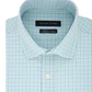 Tommy Hilfiger Men's Slim Fit Check Dress Shirt Bright Green Size 17-34/35-XL