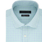 Tommy Hilfiger Men's Slim Fit Check Dress Shirt Bright Green Size 17-34/35-XL