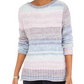Style & Co Women's Crewneck Chenille Sweater Blue Size Petite Extra Large