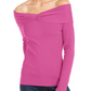 INC International Concepts Women's Twist Off The Shoulder Sweater Pink Size Medium